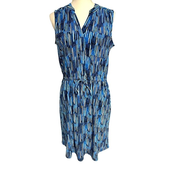 Apt. 9 Dresses & Skirts - Apt. 9 Blue Midi Sleeveless Dress Women's M